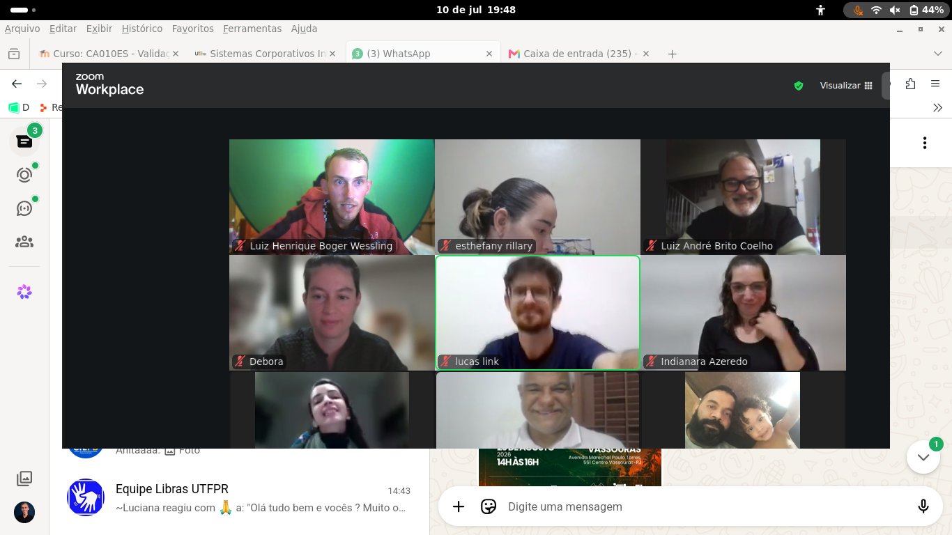 1ª  Simpósio Brasileiro de Computação para Surdos (SBCS) - foto 9