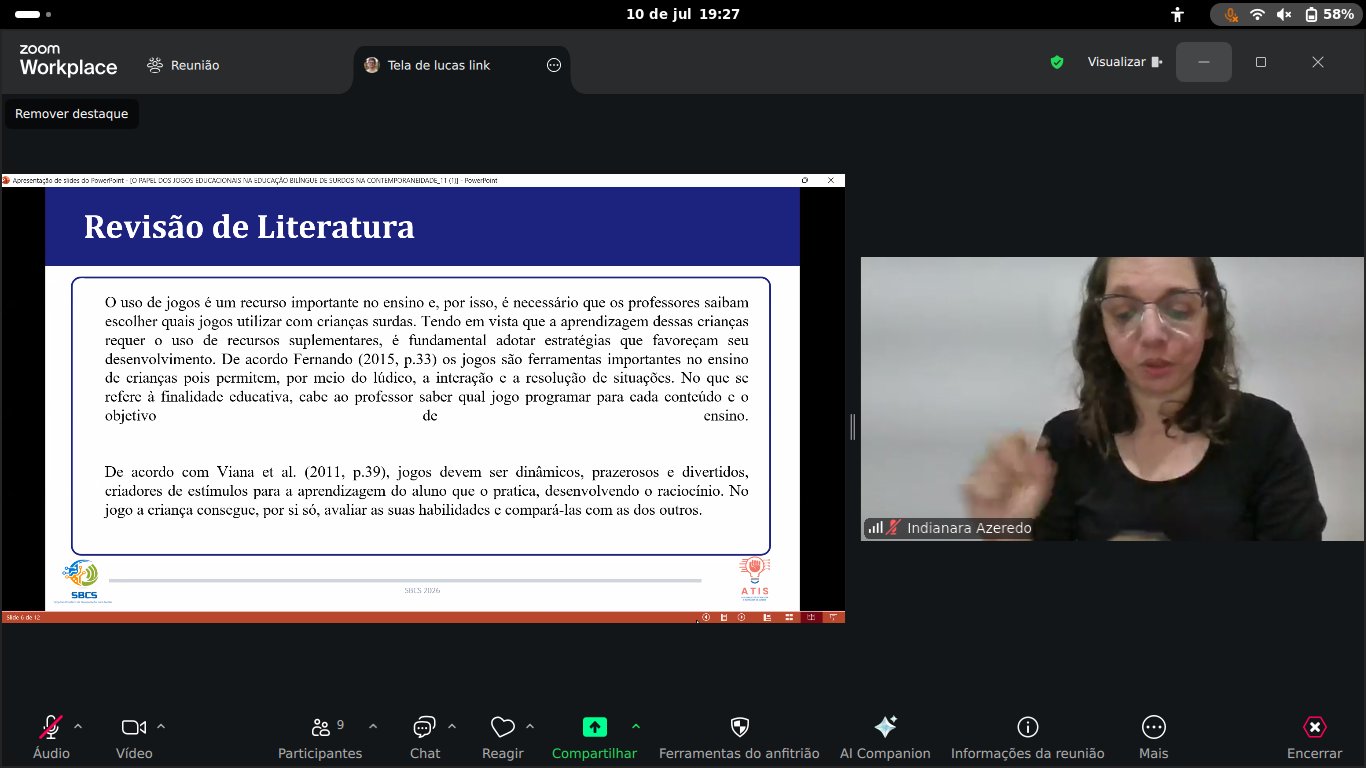 1ª  Simpósio Brasileiro de Computação para Surdos (SBCS) - foto 10